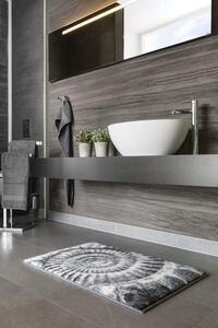 GRUND Kúpeľňový koberec AMMONA sivý Rozmer: 50x60 cm
