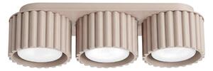 Sollux SL.2635 - Bodové svietidlo AURA 3xGX53/10W/230V taupe