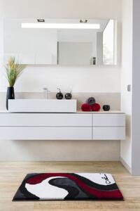 GRUND Kúpeľňový koberec Colani 7B sivý a biely Rozmer: 60x60 cm