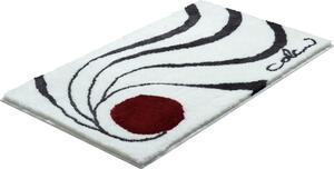 GRUND Kúpeľňový koberec Colani 18 biely Rozmer: 50x80 cm polkruh