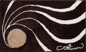 GRUND Kúpeľňový koberec Colani 18 hnedý Rozmer: 50x80 cm polkruh