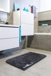 GRUND Kúpeľňový koberec Colani 40 antracit Rozmer: 60x100 cm