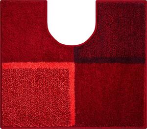 GRUND Kúpeľňový koberec DIVISO rubín Rozmer: 60x100 cm