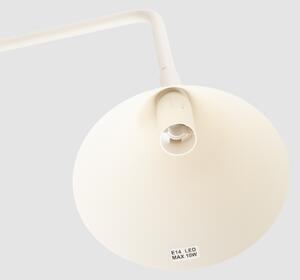 Sollux SL.2569 - Stolná lampa NOX 1xE14/10W/230V krémová