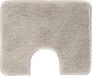 GRUND Kúpeľňová rohožka MELANGE tmavo sivá Rozmer: 47x50 cm - na poklop WC alebo ako sedadlo na stoličku