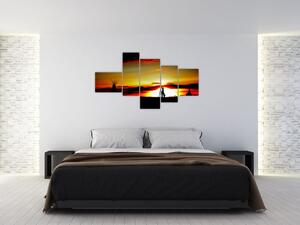 Obraz západu slnka (Obraz 150x85cm)