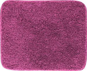 GRUND Kúpeľňová rohožka MELANGE berry Rozmer: 50x60 cm s výrezom pre WC