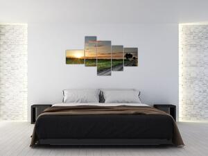 Západ slnka - obraz (Obraz 150x85cm)