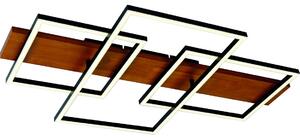 Brilagi - LED stropné svietidlo PLANK LED/35W/230V 4000K 55x90 cm drevo