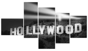 Nápis Hollywood - obraz (Obraz 150x85cm)