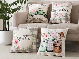 XPOSE® Set obliečok na vankúš FARMÁR 43x43 cm - set 4 ks