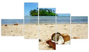 Pláž - obraz (Obraz 150x85cm)