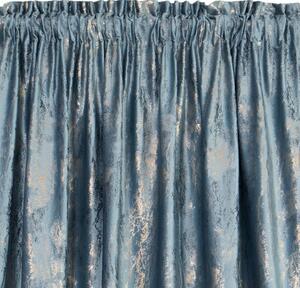 Modrý zatemňovací záves na páske KORNELIA 135x270 cm