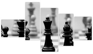 Šachovnica - obraz (Obraz 150x85cm)