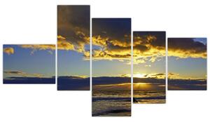 Západ slnka na mori - obraz na stenu (Obraz 150x85cm)