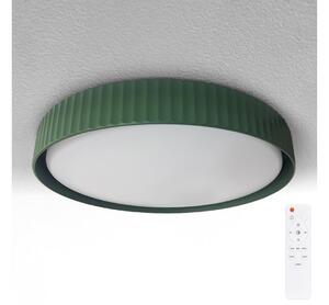 Brilagi -LED stmievateľné stropné svietidlo LUCIA LED/48W/230V pr. 41 cm zelené+diaľkové ovládanie