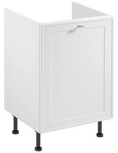 Drezová skrinka SALERNO - šírka 60 cm, biela + koše na odpad ZADARMO
