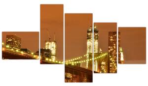 Brooklyn Bridge - obraz (Obraz 150x85cm)