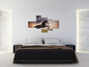 Kôň - obraz (Obraz 150x85cm)
