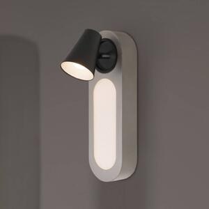 OSRAM LED nástenné svetlo NEPTUNE, biele, 1 bodové svetlá, kovový vypínač, Biela / opálová, Obývacia izba / jedáleň, kov, Moderný, Nástenné bodové svietidlo