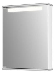 Zrkadlová skrinka s LED osvetlením Jokey 50x65 cm MDF biela CENTO50LS