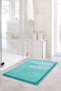 GRUND Kúpeľňová rohož DUETTO tyrkysová Rozmer: 70x120 cm