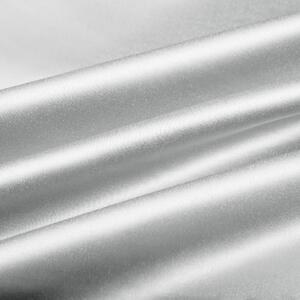 Látka polyesterový satén LUX-011 Strieborná - šírka 150 cm