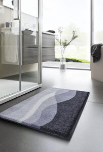GRUND Kúpeľňový koberec HILLS antracitový Rozmer: 60x100 cm