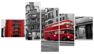 Londýnska ulice - obraz (Obraz 150x85cm)