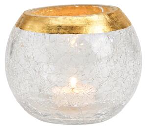 Lampy Tiffany Svietnik praskajúci priehľadný 1207