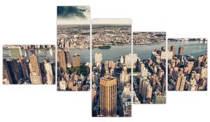 New York - obraz (Obraz 150x85cm)