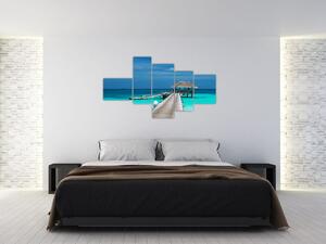 Mólo na mori - obraz (Obraz 150x85cm)