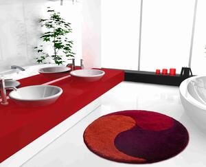 GRUND Kúpeľňová predložka AUM červená