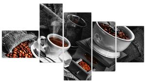 Mlynček na kávu - obraz (Obraz 150x85cm)