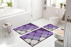 GRUND SHANGA - Kúpeľňová predložka fialová Rozmer: 50x60 cm