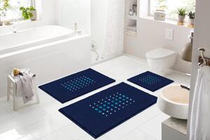 GRUND SIRIA - Kúpeľňová predložka modrá Rozmer: 70x120 cm