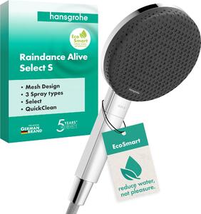 Hansgrohe Raindance Alive Select S 125 3jet EcoSmart ručná sprcha, chróm, 1 kus