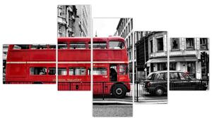 Ulice v Londýne - obraz (Obraz 150x85cm)
