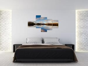 Jazero - obraz (Obraz 150x85cm)