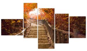 Obraz - schody (Obraz 150x85cm)