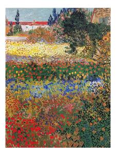 Reprodukcia obrazu Vincent van Gogh - Flower Garden, 60 x 45 cm