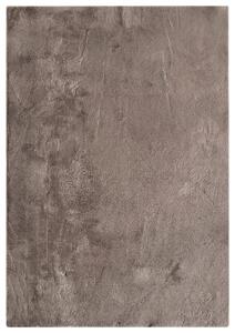 KOŽUŠINOVÝ KOBEREC, 120/160 cm, taupe Boxxx - Koberce