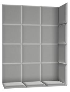 Set panelov na stenu 120x60 VALERIO - svetlo šedý