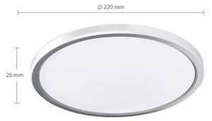 Solight WO825-LED Kúpeľňové stropné svietidlo ACATE 18W/230V 3000/4000/6000 K priemer 22 cm IP54