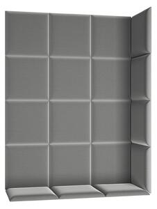 Set panelov na stenu 120x60 VALERIO - šedý