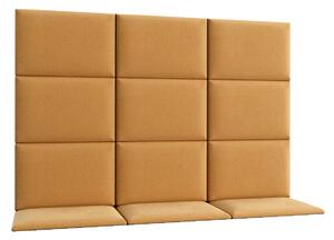 Set čalúnených panelov 180x120 VALERIO - horčicový