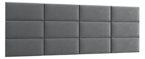 Set čalúnených panelov 240x90 VALERIO - šedý