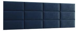 Set čalúnených panelov 240x90 VALERIO - modrý