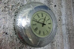 (3449) PLATINUM kovové nástenné hodiny