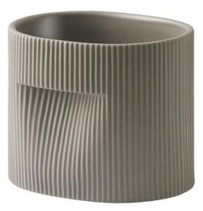 Muuto Kvetináč Ridge Planter H15, taupe